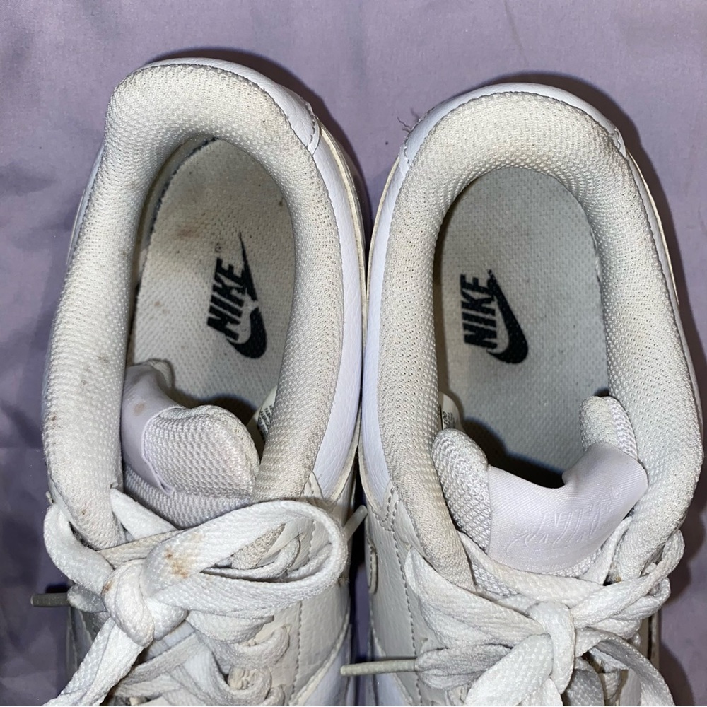 nike shoes court vision white sneakers women size 7 - Picture 5 of 8